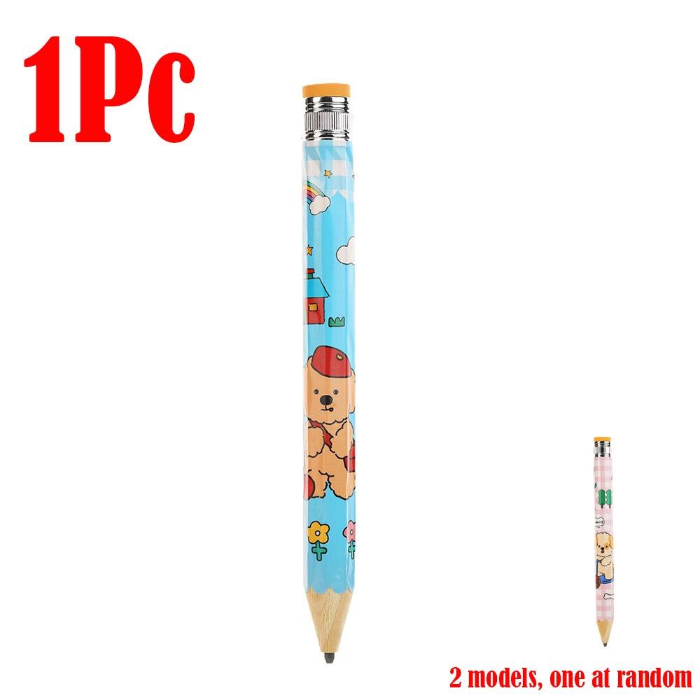 Capibara/Puppy Giant Wooden Pencil With Eraser Oversized Pencil  for Painter Artist Student B