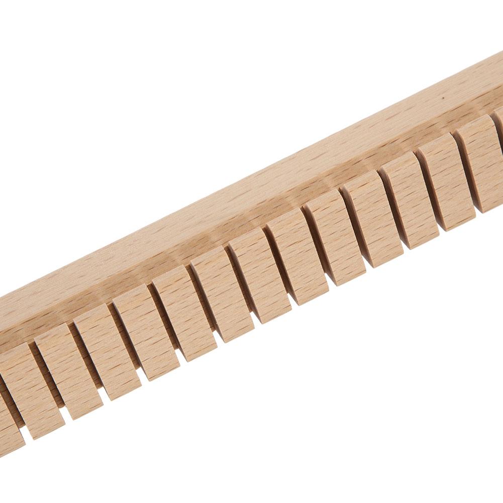 DIY Wooden Hand Weaving Machine Adjustable Bracket Tapestry Wool Knitting Tool