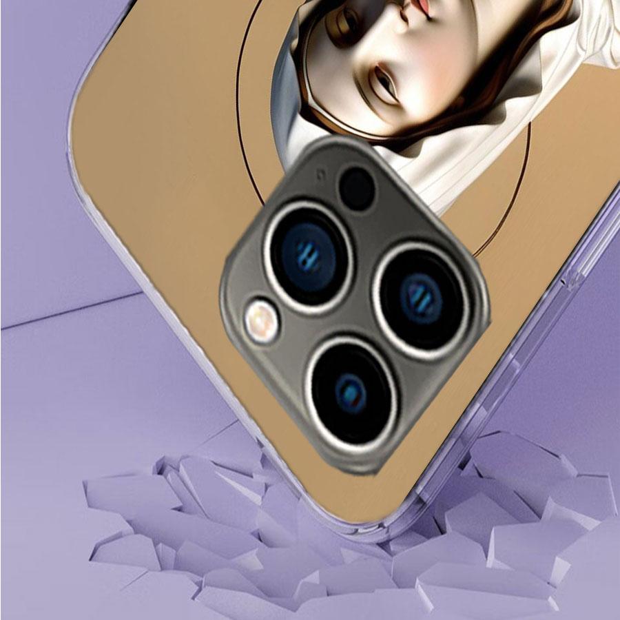 The Virgin Mary and the Baby Phone Case For Iphone 17 Air 15 Pro 14 Plus 16 Pro Max 17E 16E 12 13 Mini 11 Cover Cute Fundas