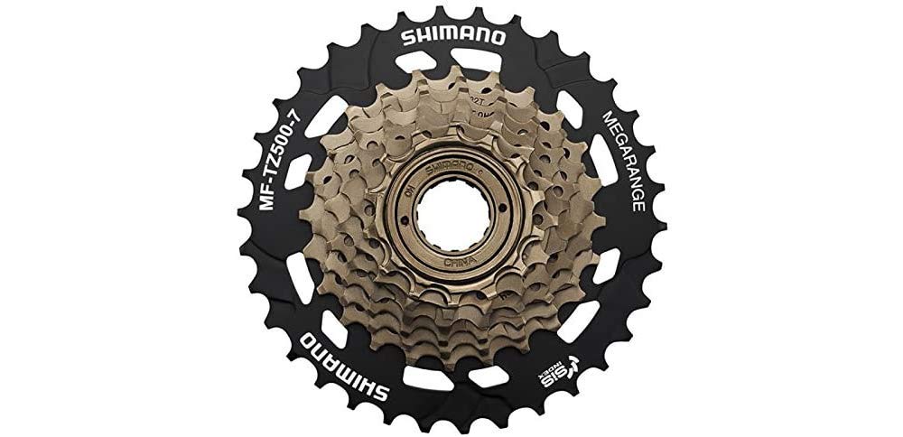 

Shimano 7S 4680244 EMFTZ5007434 MF-TZ500 14-34T зелёный