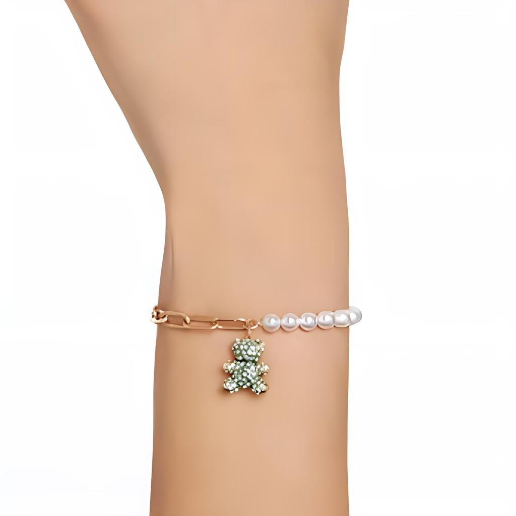 Swarovski Teddy Bracelets Womens Green