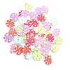 100PCS Sewing Projects Apple Shape Buttons Two Holes Decorative Buttons  For DIY Clothing