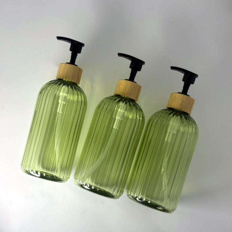 1 Pcs 500Ml Soap Dispenser With Pump Refillable Shampoo Empty Bottle Kitchen Bathroom Hands Body Wash Lotion Container