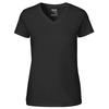 Neutral Womens/Ladies V Neck T-Shirt