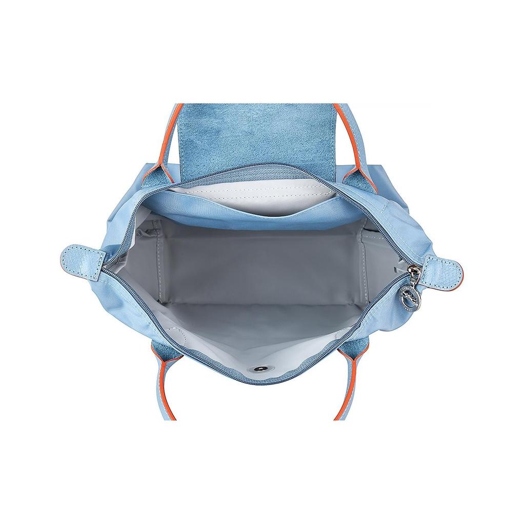 New LONGCHAMP Le Pliage Fabric Dumpling Bag Handbag Women's Haze Blue L1623619564