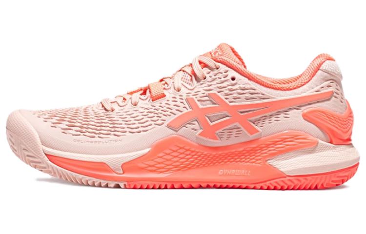 ASICS Gel Resolution 9 Clay Pearl Pink Sun Coral Women s 1042A224-700 36