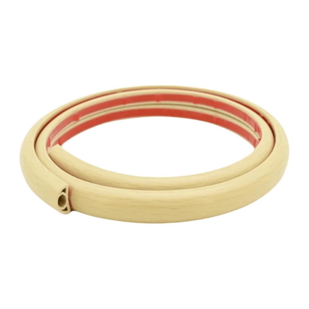1PC 1m/39.37inch Self Adhesive Floor Cord Cover Trimmable Cable Management PVC Low Profile Power Cord Protector Home Office