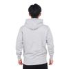 Champion Basic Long Sleeve Fleece Hoodie with Embroidered Oxford Gray Men's Logo, (Size 70) C3-W101Z