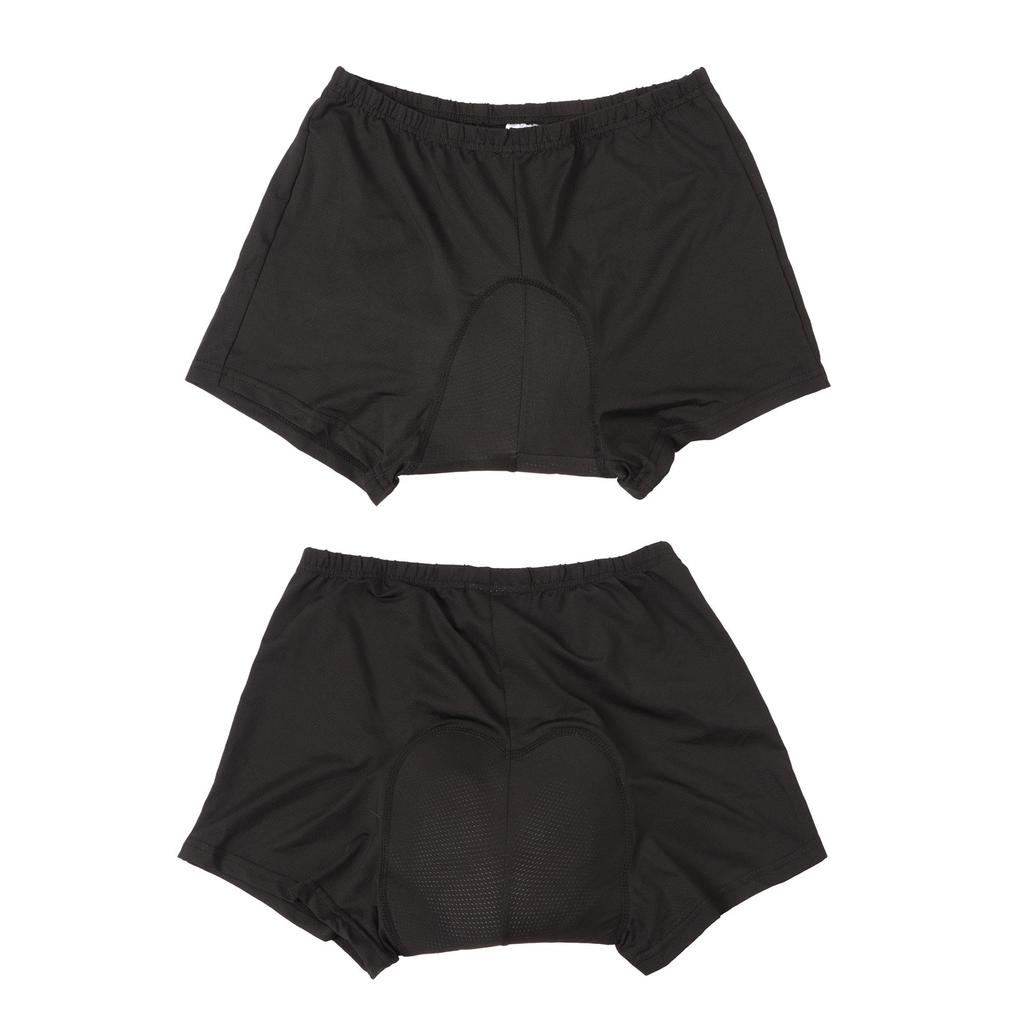 Bike Shorts With Thickened Silicone Pad Riding Clothing Summer Shockproof Breathable Cycling Short Pants Black L
