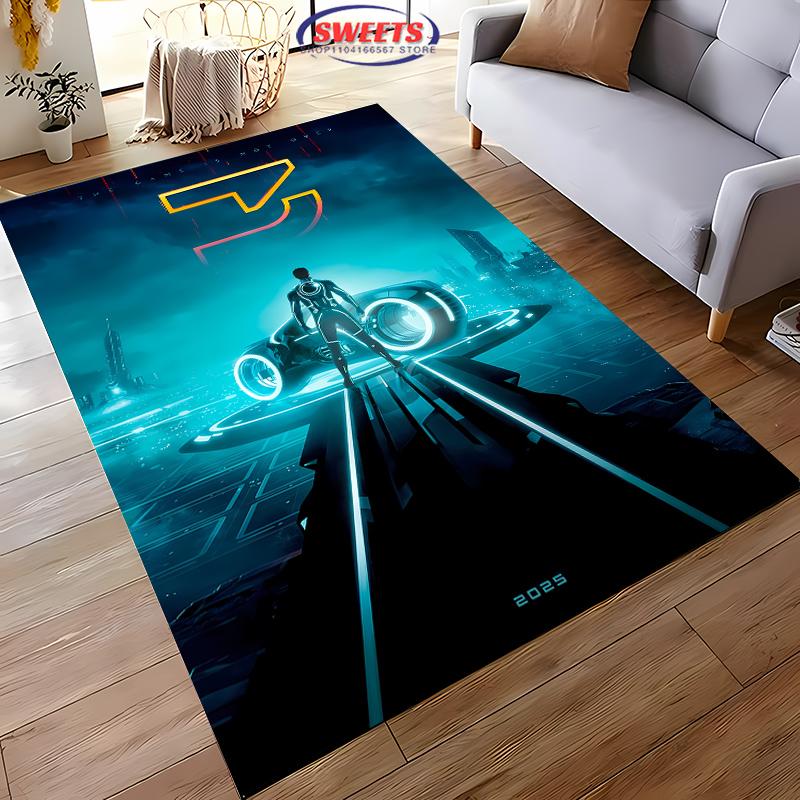 17 Styles TR0N: ARES Printed Carpet Living Room Bedroom Sofa Large Area Decorative Mat Kids Play Non-slip All Seasons Rugs Gift