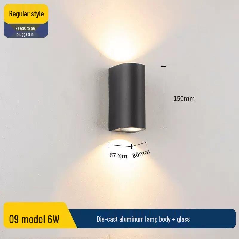 

Современный минималистичный настенный светильник для спальни, гостиной, прохода, коридора и лестницы Warm Light