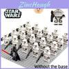 21 Peças Star Wars Clone Trooper Blocos de Construção Plástico ABS Ecológico Conjunto de Brinquedos Moc
