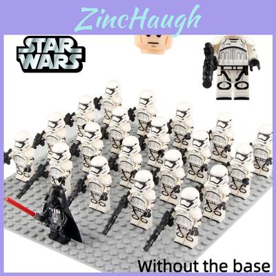 21 Piezas Star Wars Clone Trooper Bloques de Construcción Plástico ABS Ecológico Set de Juguete Moc
