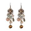 High-End Ethnic Shell Tassel Earrings: Retro Niche, Versatile Design, Elegant Heavy Work Ear Studs for Women