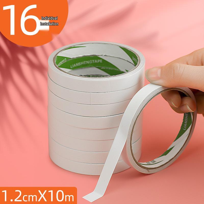 Ultra-Thin Strong Double-Sided Sponge Tape - No Residue, High Viscosity for Glass, Wall, and Fabric.