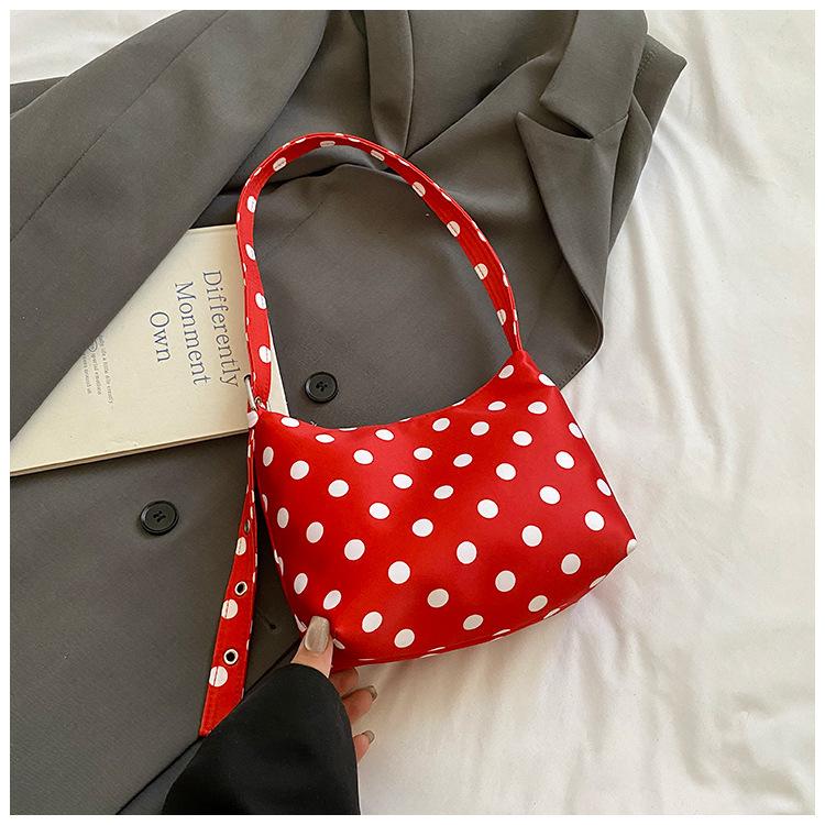 Summer New Single Shoulder Mini Spot Niche Summer Bag Trendy Small Bag Casual Tote New Bag Women's Bag