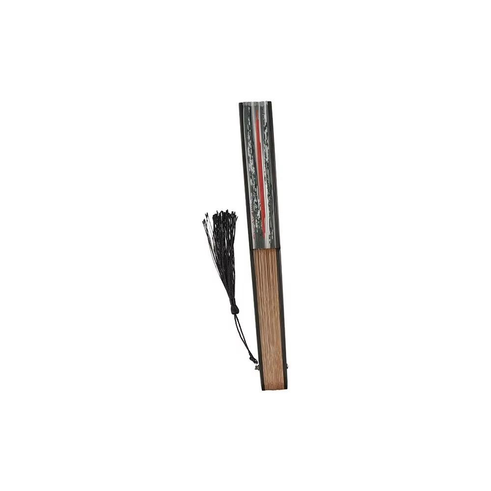 Silk Fabric Handheld Folding Fan Bamboo Handle Silk Hand Fan Elegant Folding Hand Fan  Gift Giving