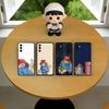 Cute P-Paddington Bear Phone Case For Samsung Galaxy A73,A72,A71,A70,A53,A52,A51,Others Soft Black Cover