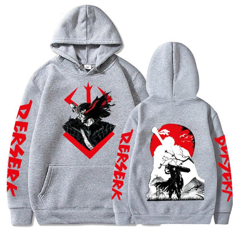Berserk Guts Retro Streetwear Hoodie
