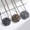 Korean Style Flower Clavicle Chain Elegant Leopard Print Chocker Vintage Chiffon Necklace  Party