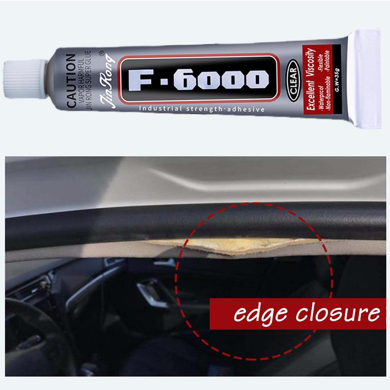 1pcs 20g Industrial Grade Instant Adhesive F6000 For Fabric Bonding Repair Leather Clothes Rhinestone Beads Nail Art Adhesive