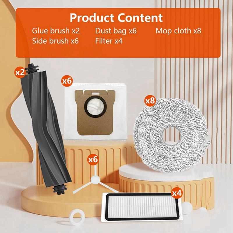 Набор сменных принадлежностей для пылесоса из 26 предметов — фото 2