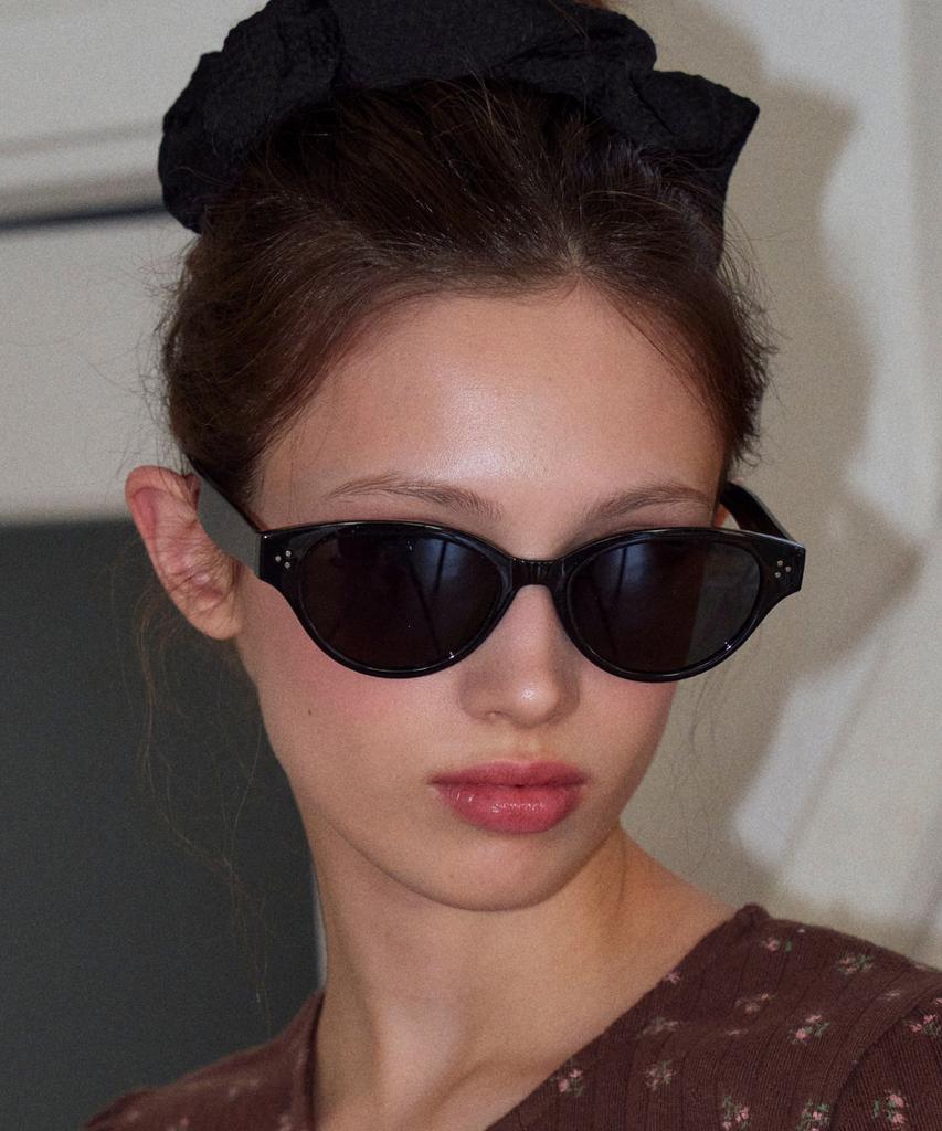 Loginaenloji Cat'S Eye Sunglasses Black