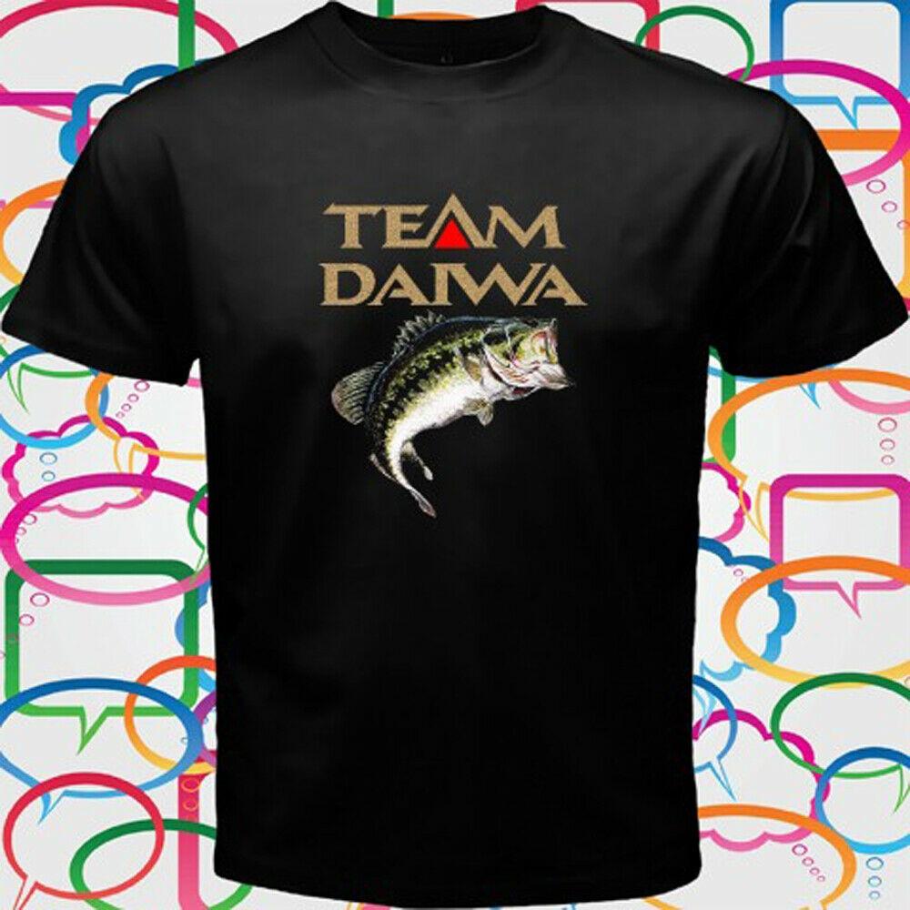 

Черная футболка унисекс Team Daiwa Logo Pro Fishing