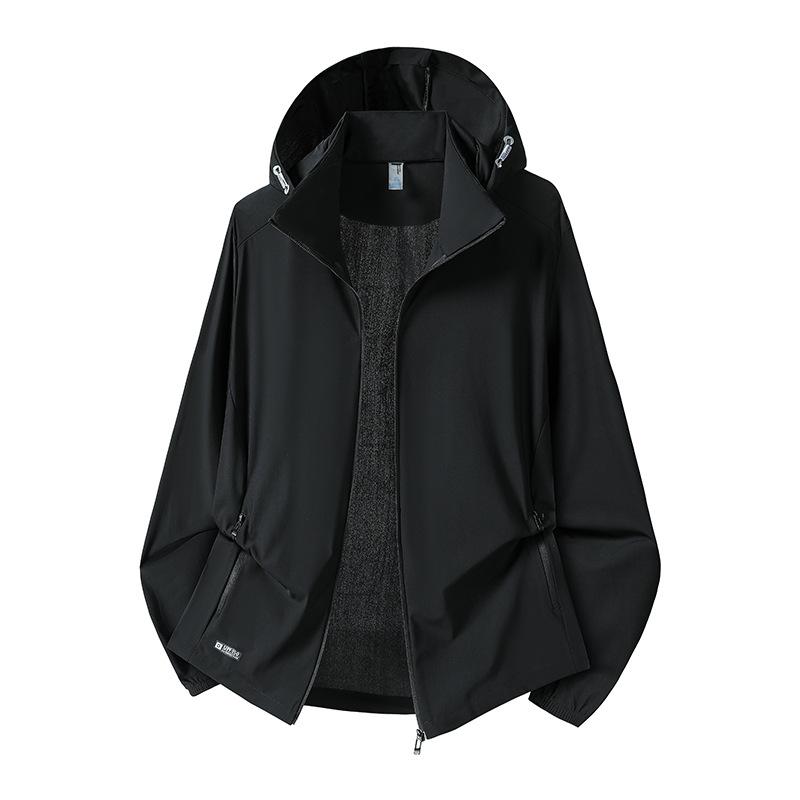 UPF10 + New Sunscreen Clothing for Men and Women Loose and Quick-drying Ice Silk Jacket Outdoor UV Protection Light Skin Clothing for Women