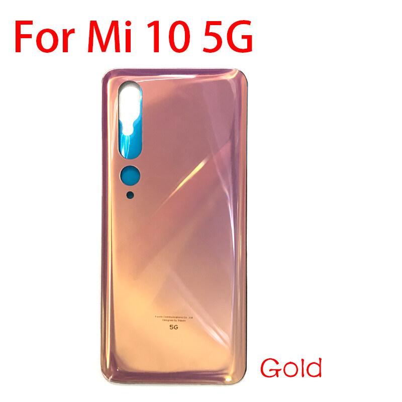 For Xiaomi Mi 10 5G Back  Mi10 Rear Glass Door Housing  Replacement with Adhesive