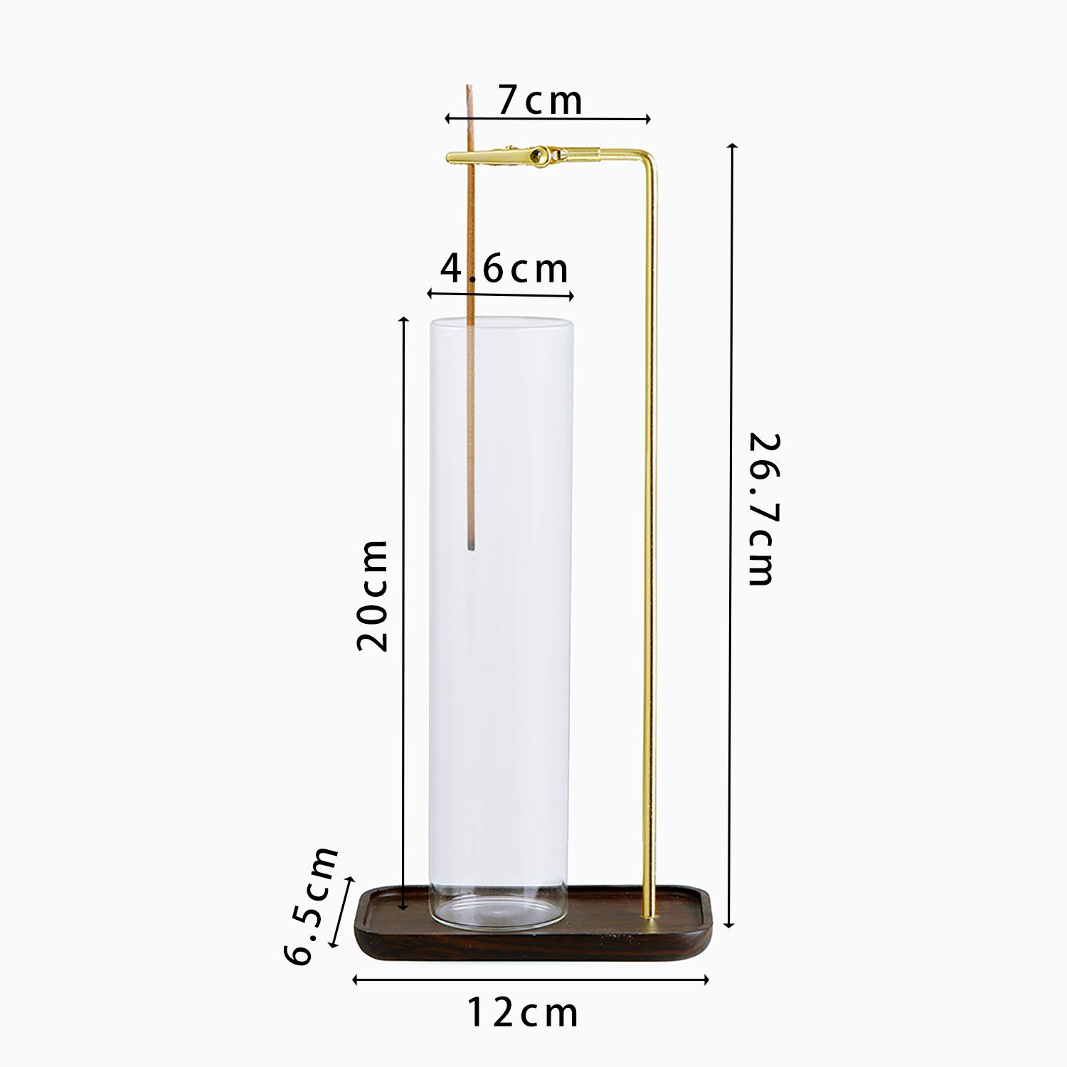 

2 в 1 держатель для благовоний, антипепельная летающая курильница со съемным стеклянным улавливателем золы и органайзером для благовоний