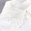 Linbaiway 18 Styles Female Chiffon Fake Collar for Women Blouse Shirt False Collar Ladies Lapel Detachable Collar Female Decor