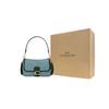 Coach Soft Tabby 26 Color Block Classic C Buckle Leather Handbag Crossbody Bag Shoulder Bag Women handbag Blue C5261-V5O4S