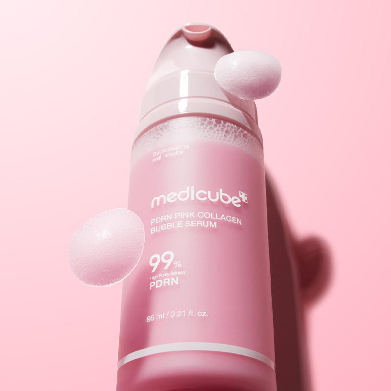 [medicube] PDRN Pink Collagen Bubble Serum 95ml