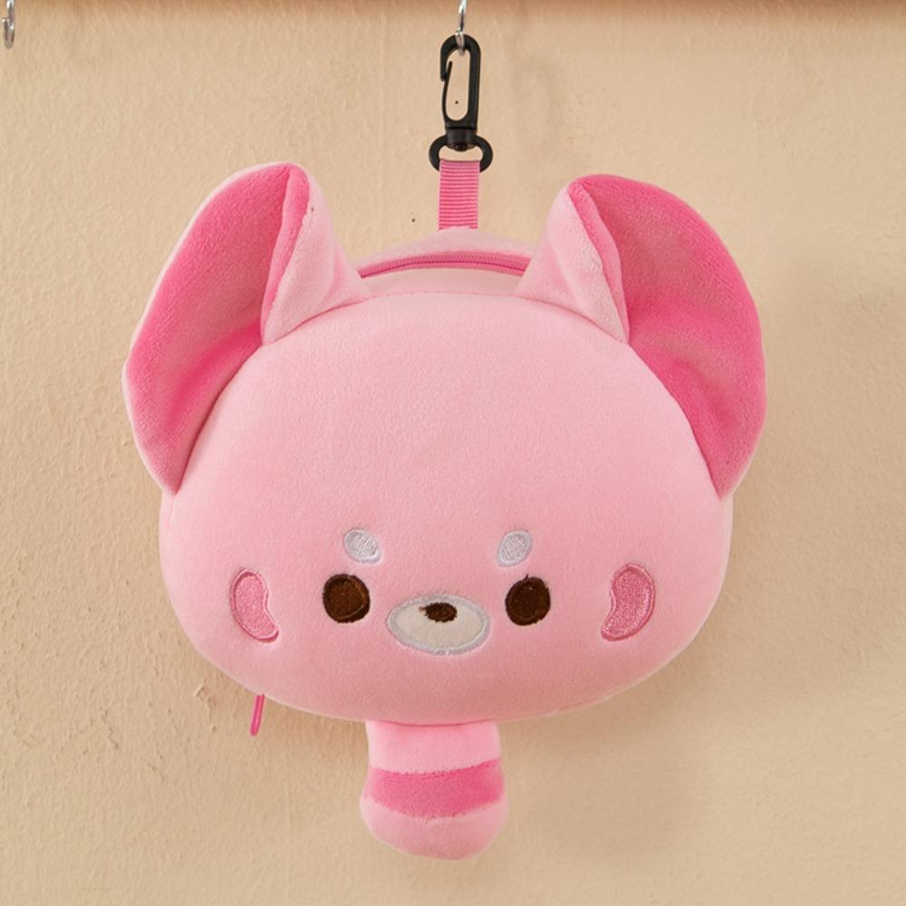 2 In 1 Neck Pillow Velvet Sleeping Mask New Travel Eye Cover Office