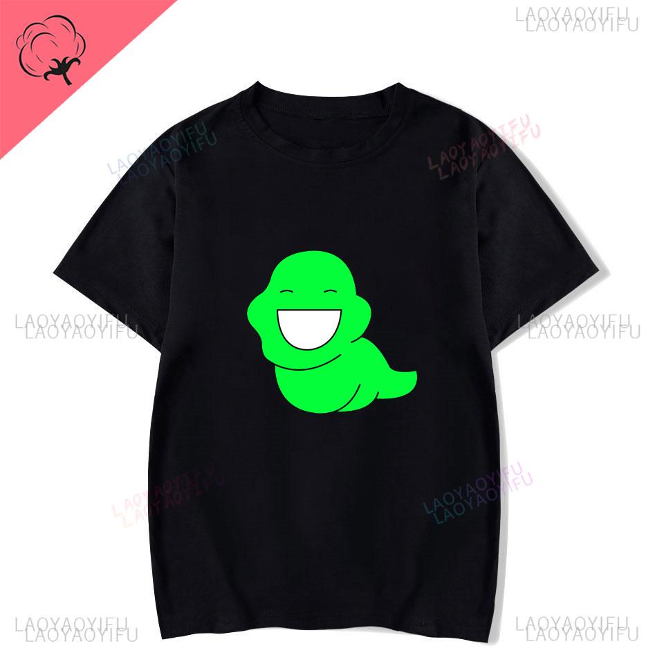 Fun chic John Egbert print retro casual trend fashion Street wear summer everyday unisex crew neck short sleeve Tshirt