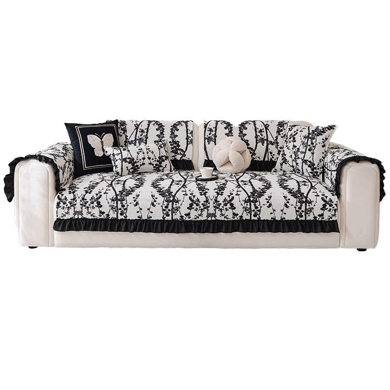 Medieval Sofa Cushion  New Four-Season Universal Non-Slip Leather Sofa Seat Cushion Anti-Cat Scratch Cover Cover Cloth Towel