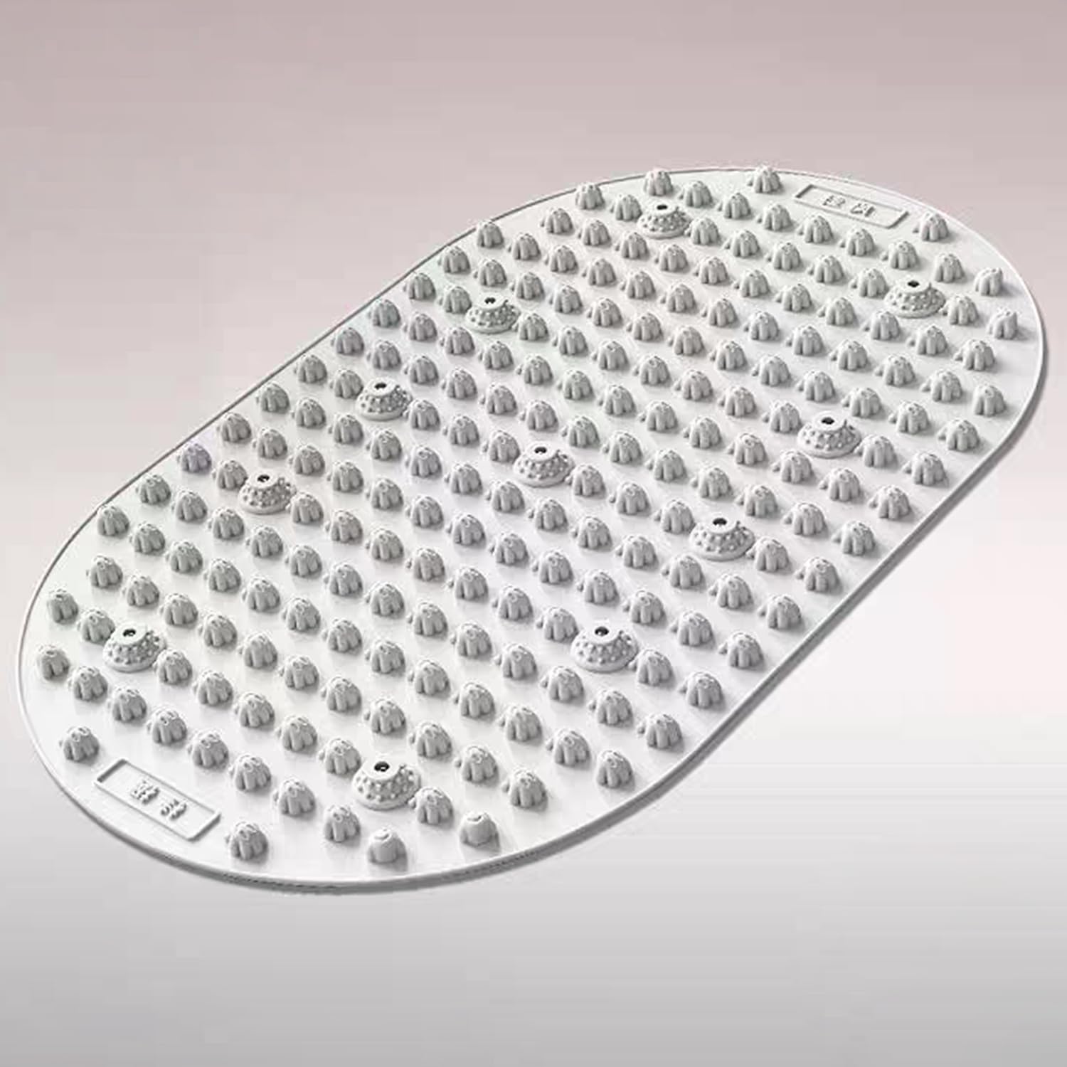 

2025 New Model 76*45cm Silicone Foot Massage Pad, Ergonomic Foot Massager Mat for Home Use, Reduces Fatigue, and Acupressure (Gray)