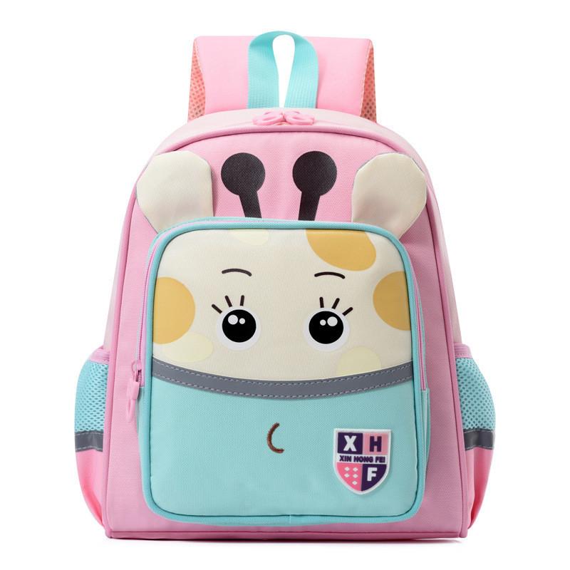 Unisex Cute Toddler Backpack Colorful Cartoon Design For Kindergarten