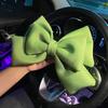 1 Piece Bow Styling Women Cycling Electric Bike Car Accessories Motorcycle Helmet Butterfly Knot Full Face Off Road Helmet Decor