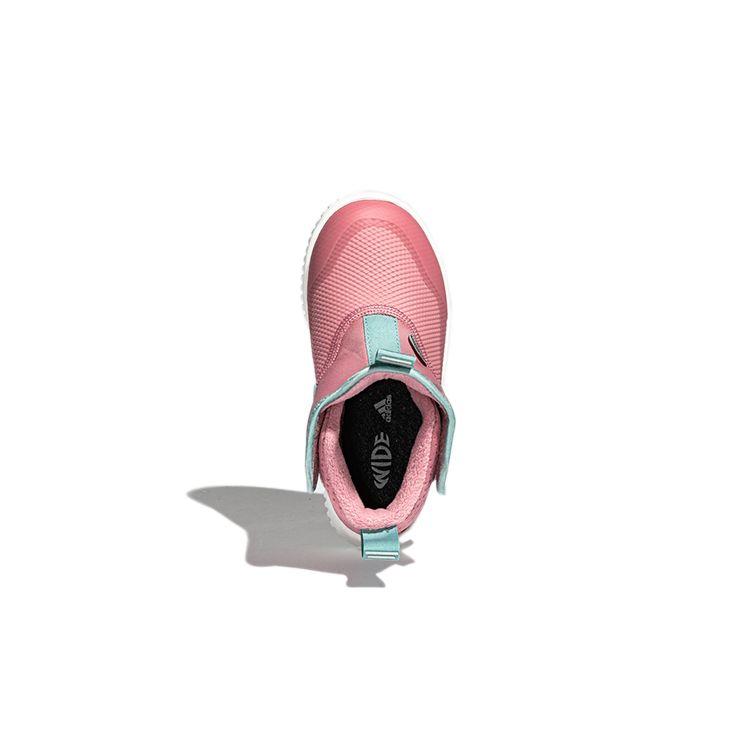 Adidas Rapidazen Mid C Fabric Comfortable Mid-Top Kids Running Shoes Kids Sneakers Rose-Pink FZ5044