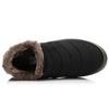 Women Men Winter Shoes Solid Color Snow Boots Cotton Inside Antiskid Bottom Keep Warm Waterproof