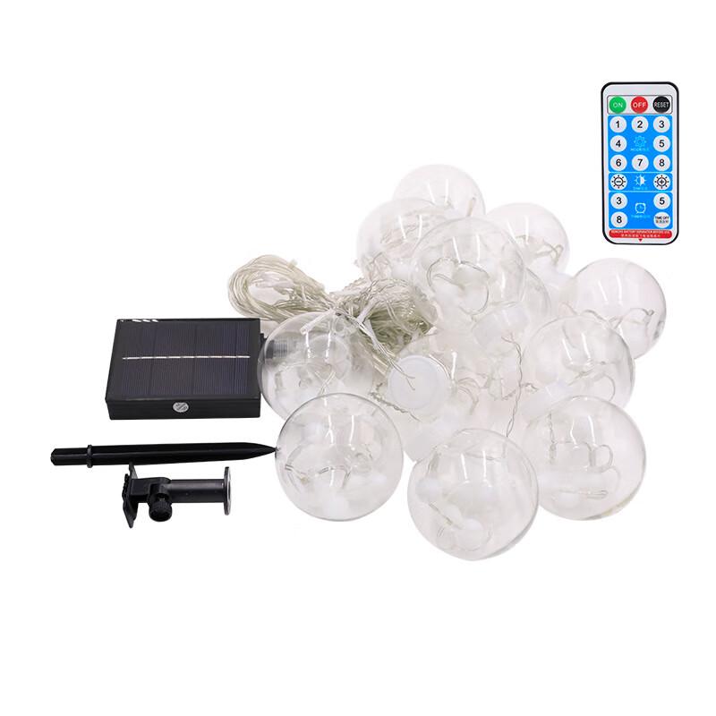 Solar & Plug-in Wishing Sphere LED String Lights