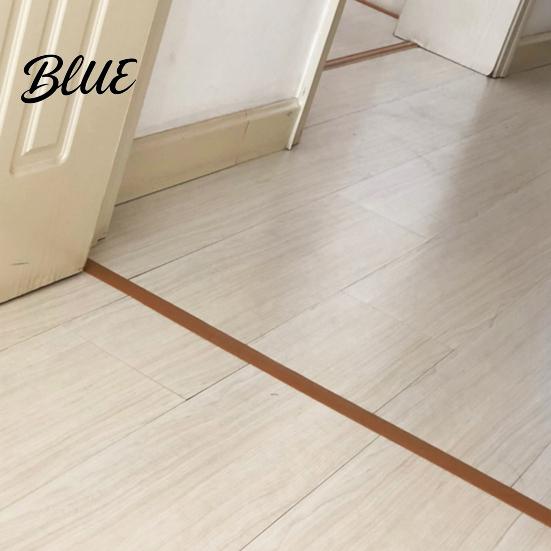 Floor Edge Reducer Sealing Universal Waterproof PVC Strip Self-Adhesive 10/15mm Transition Cuttable Wear-resistant Carpet to