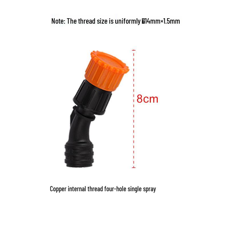 Imported Copper Fan-Shaped Adjustable High-Pressure Atomizing Sprayer Nozzle