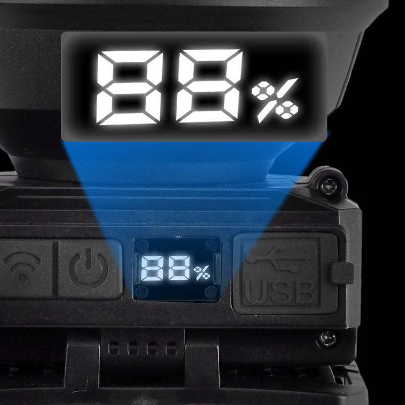 New Super Bright Intelligent Induction Headlamp Fishing Headlamp High Power Rechargeable Phone USB Charging Headlamp Night Home