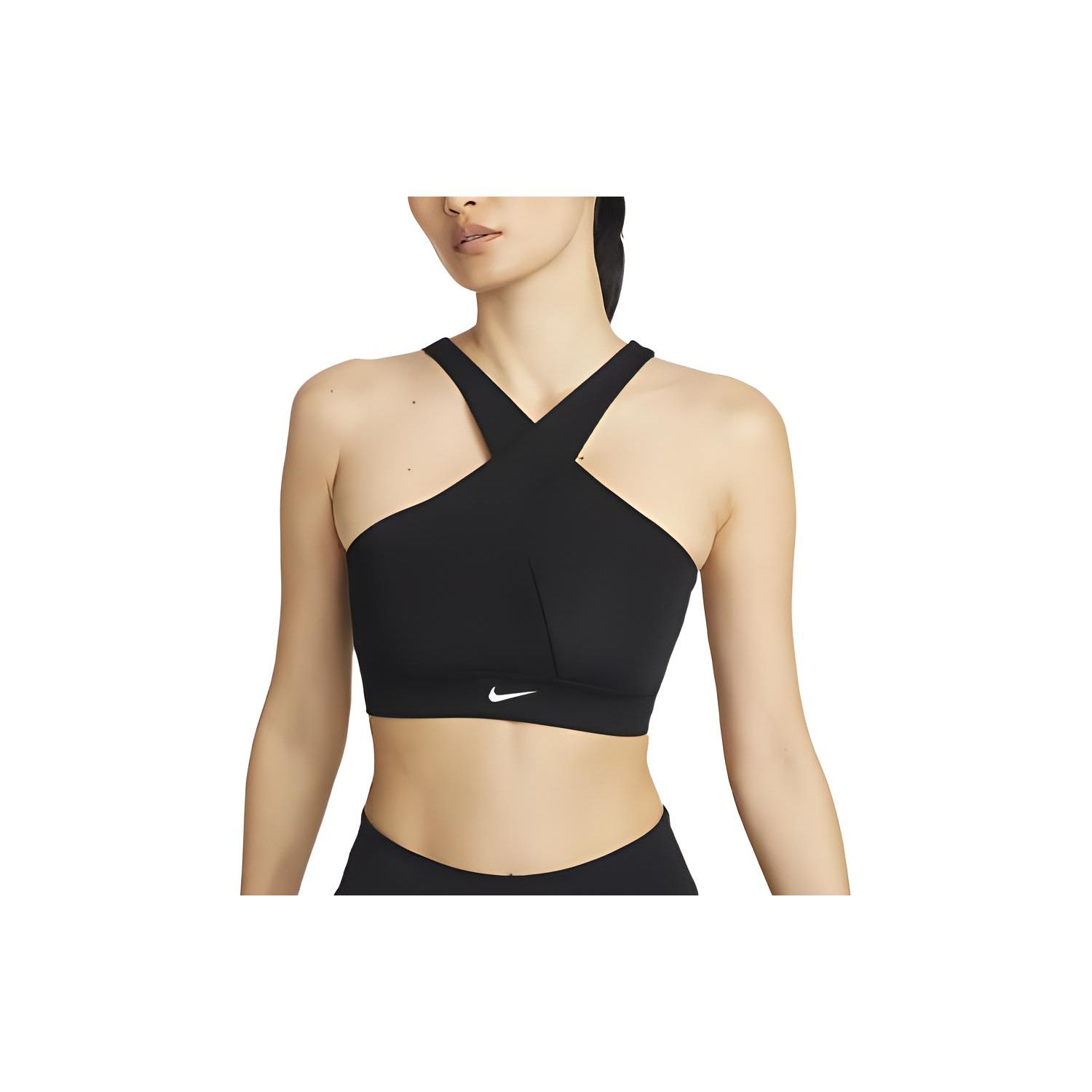 

Nike Solid Logo Cross Sports Bra Women underwear Black DO6892-010 XL