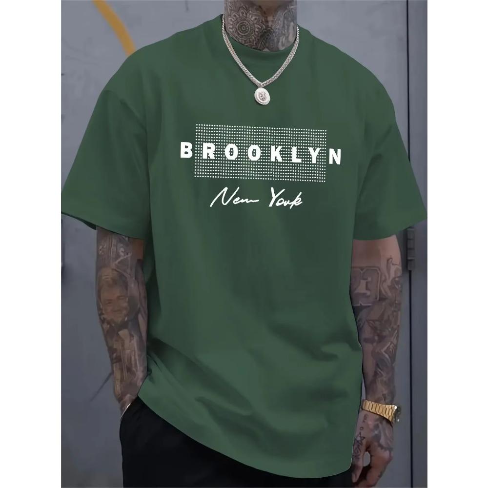 The 2025 summer new men's T-shirt is a 3D digital printed polyester fiber comfortable, soft, breathable, lightweight, casual and