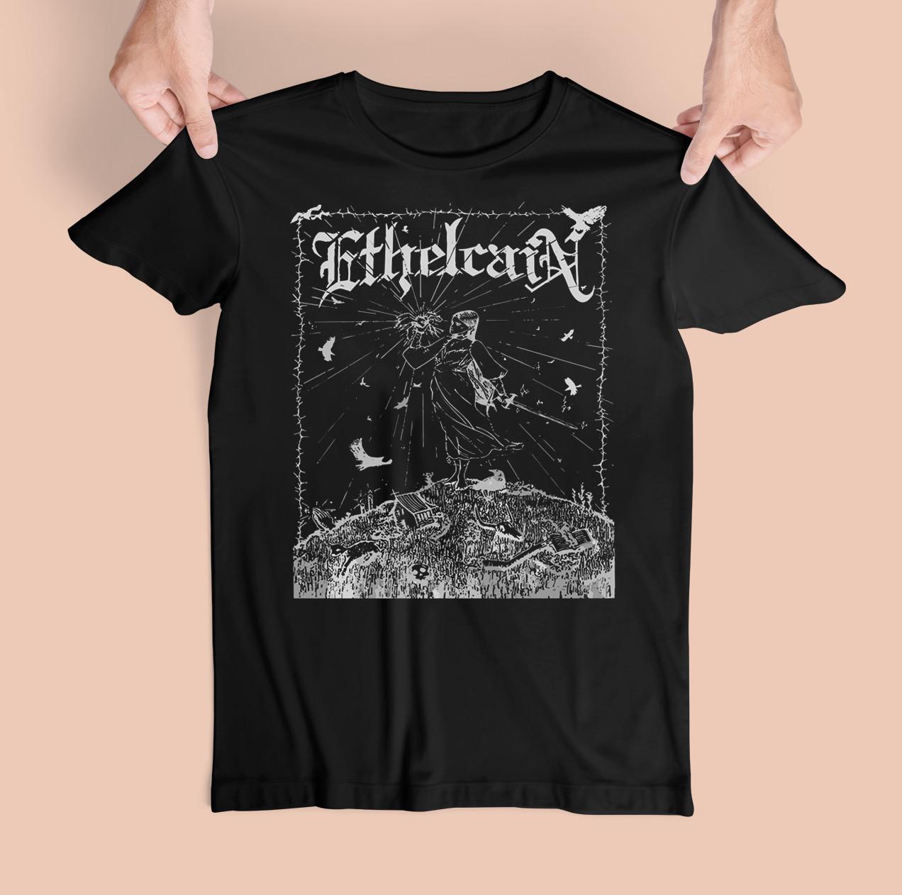 Новая редкая вещь! Ethel Cain Band Хлопковая Черная Полноразмерная Унисекс Футболка BL349 S