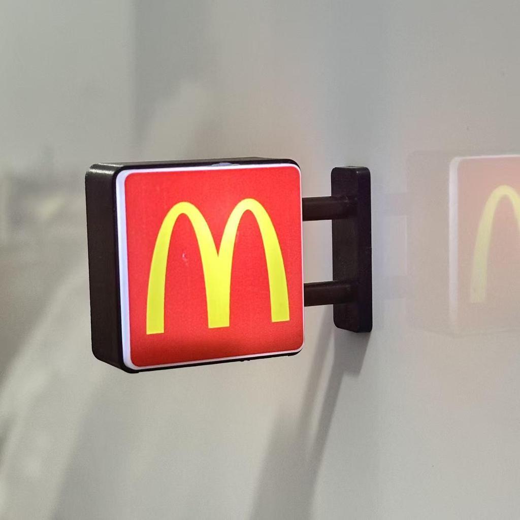 Japan LED Mini Light Box Refrigerator Magnet - 711, Family Mart, Lawson, Coffee, Beer, and Subway Signs